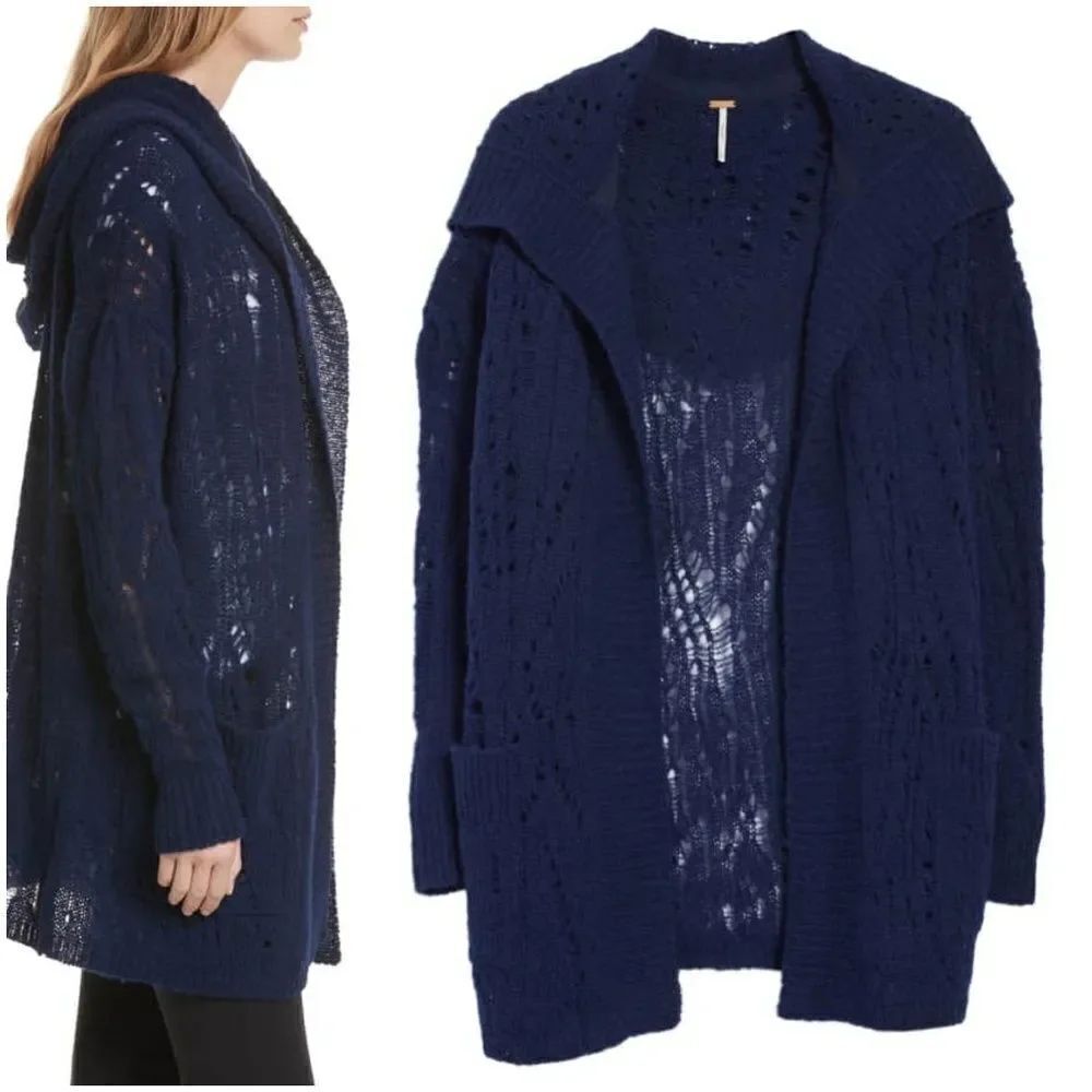 Free People Lemon Drop Crdigan sz XS - Picture 2 of 8